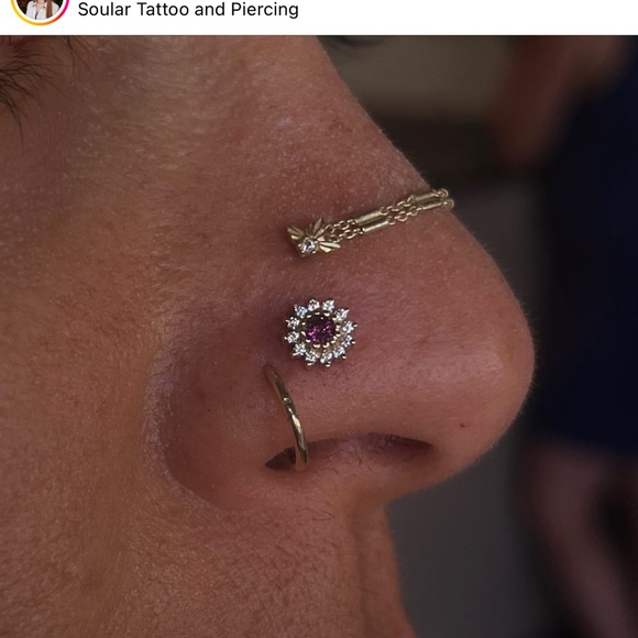 BVLA 14K yellow gold chain Ophelia 2 chains best quality  recommend style 25mm - Picture 9 of 9